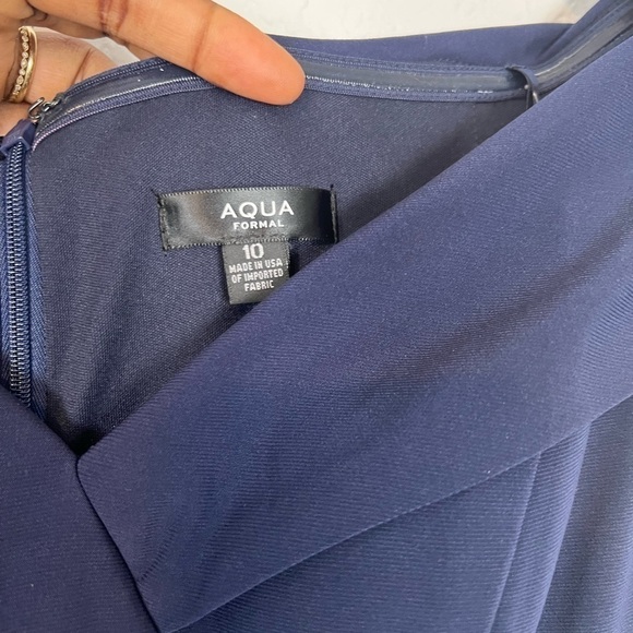 AQUA Off-the-shoulder Gown - Picture 9 of 9